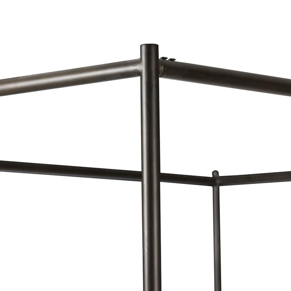 Leigh Canopy King Bed - Palm Ecru by Four Hands