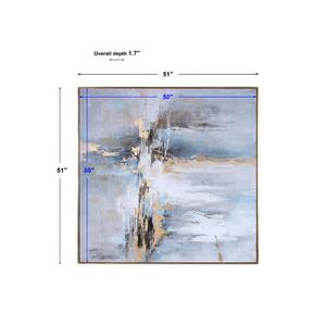 Road Less Traveled Hand Painted Canvas by Uttermost