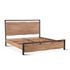 Aspen King Bed, Smoked Acacia by Home Trends & Design