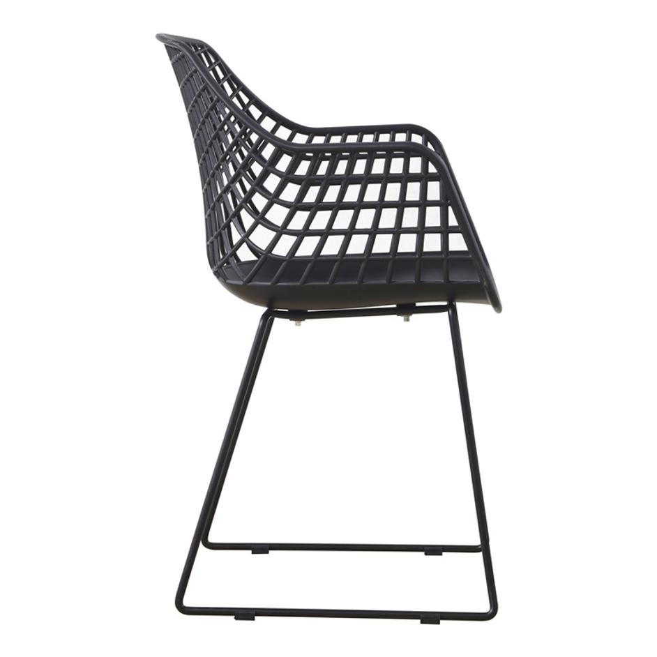 HONOLULU CHAIR BLACK by Moes Home