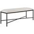 Avenham Black Framed Bench by Uttermost