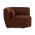Amelia Corner Chair Chestnut by Moes Home