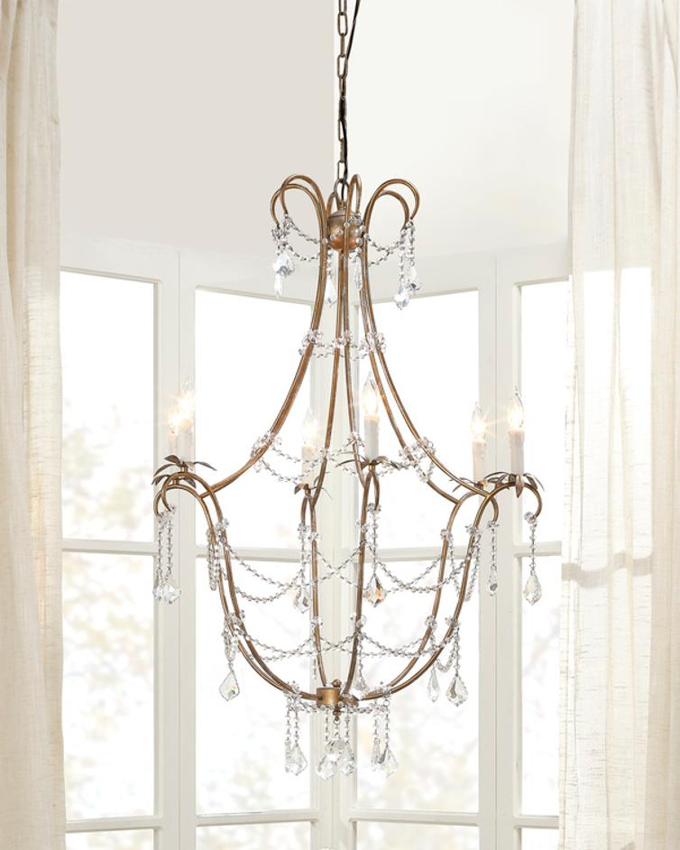 Scarlett Crystal Chandelier by Jamie Young