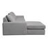 Thomas Left Sectional Grey by Moes Home