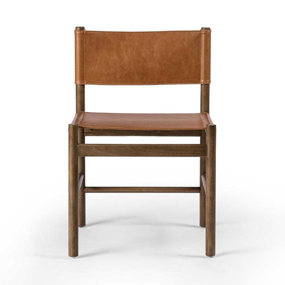 Kena Dining Chair In Sonoma Butterscotch by FOUR HANDS
