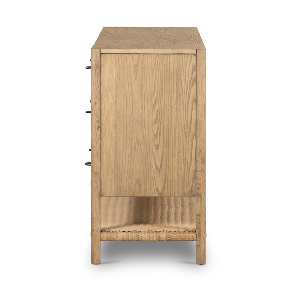 Zuma 6 Drawer Dresser In Dune Ash by FOUR HANDS