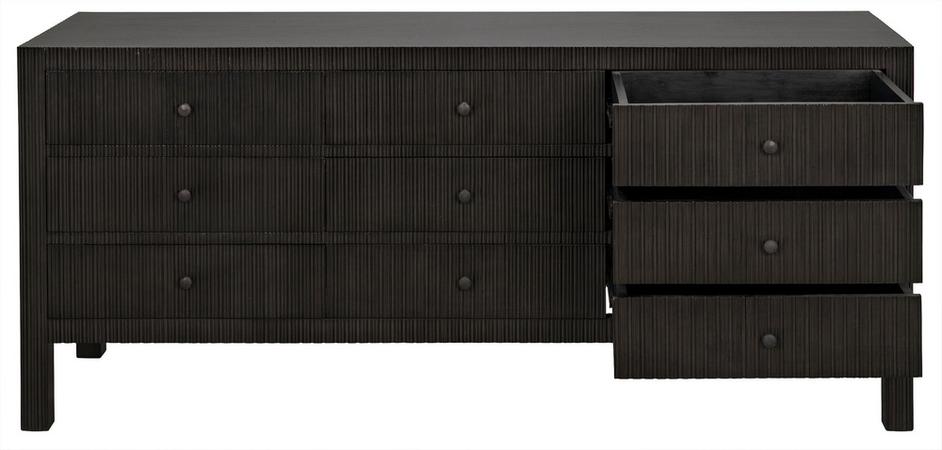 Conrad 9 Drawer Dresser, Pale by Noir Furniture