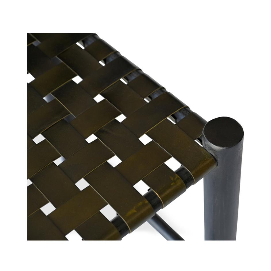 Selby Stool Olive by Moes Home