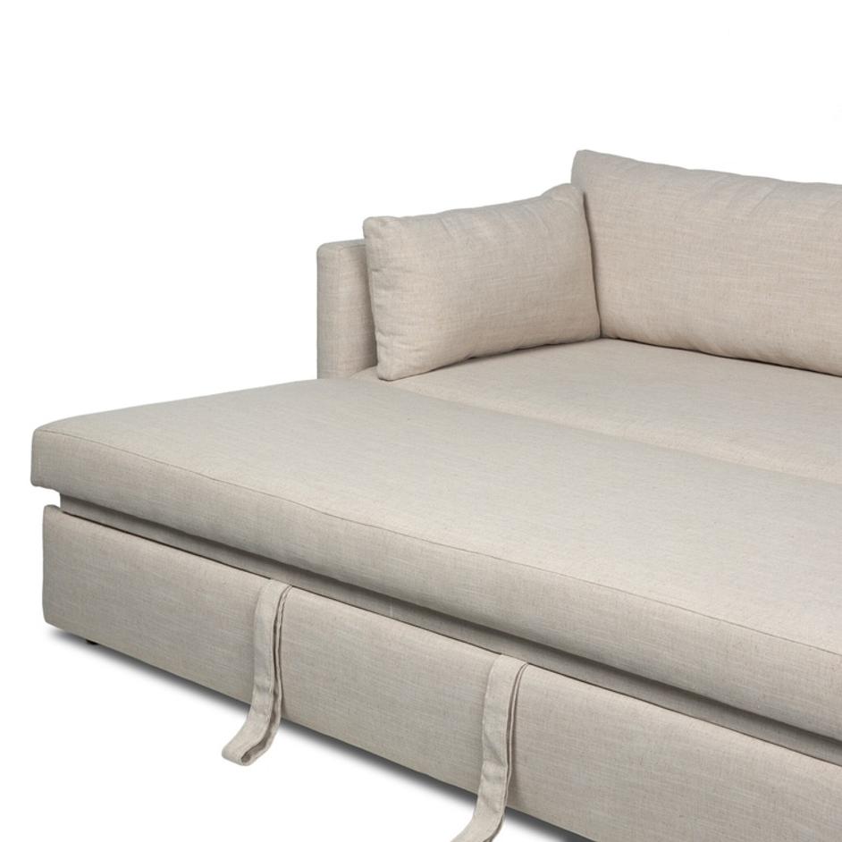 Lincoln Sleeper Sofa - Savoy Parchment by Four Hands