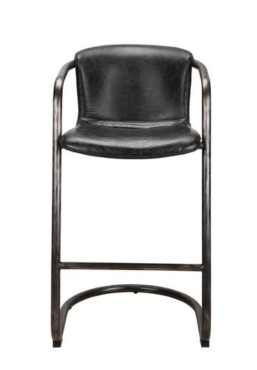 FREEMAN BARSTOOL ANTIQUE BLACK by Moes Home