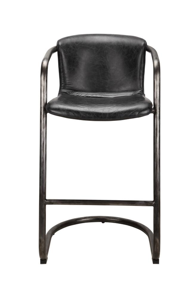 FREEMAN BARSTOOL ANTIQUE BLACK by Moes Home