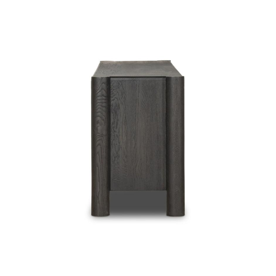 Ezri Media Console - Black Oak by Four Hands