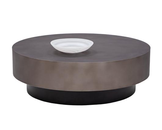 BERNABY COFFEE TABLE - GUNMETAL by Sunpan