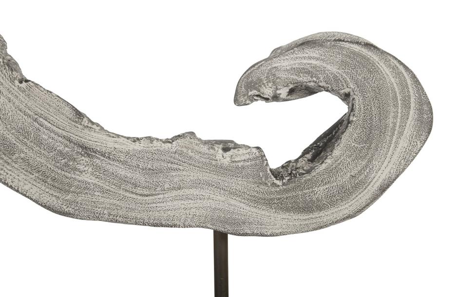 Creature Sculpture on Stand, Grey Stone by PHILLIPS COLLECTION