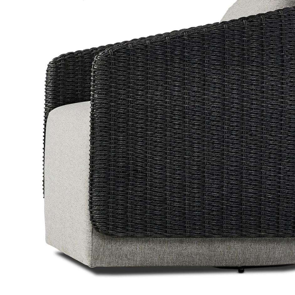 Maven Outdoor Swivel Chair - Alessi Slate by Four Hands