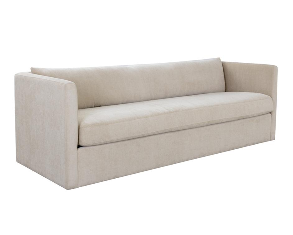 LEANDER SOFA - DANNY CREAM by Sunpan