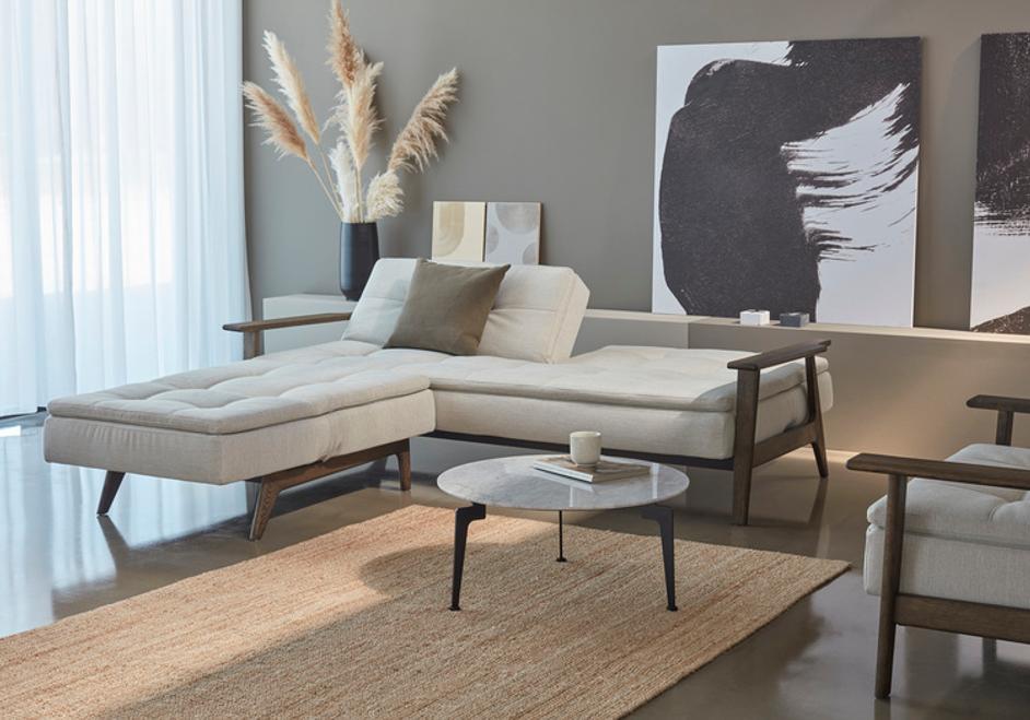 DUBLEXO EIK CHAIR, SMOKED OAK by INNOVATION USA