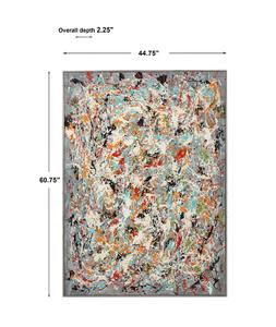 Organized Chaos Hand Painted Canvas by Uttermost