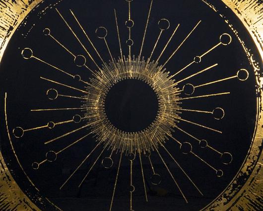 Luminosity - 48" X 48" - Charcoal Frame by Sunpan