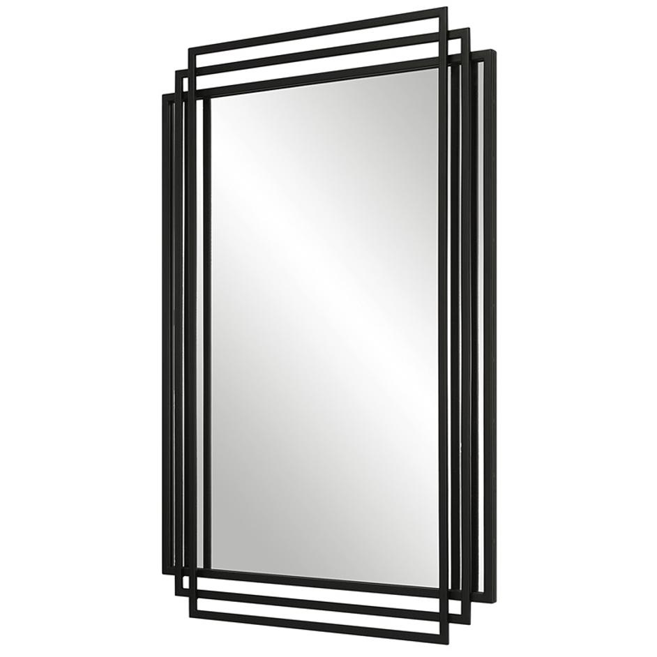 Amherst Black Iron Mirror by Uttermost