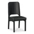 Kerr Dining Chair Vegan Leather Black-Set Of Two by Moes Home