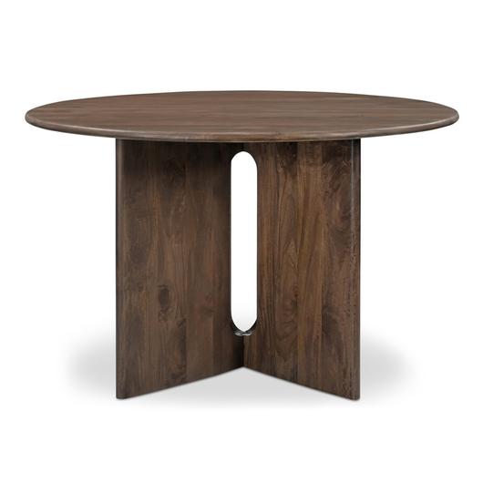 Stanley Dining Table Dark Brown by Moes Home