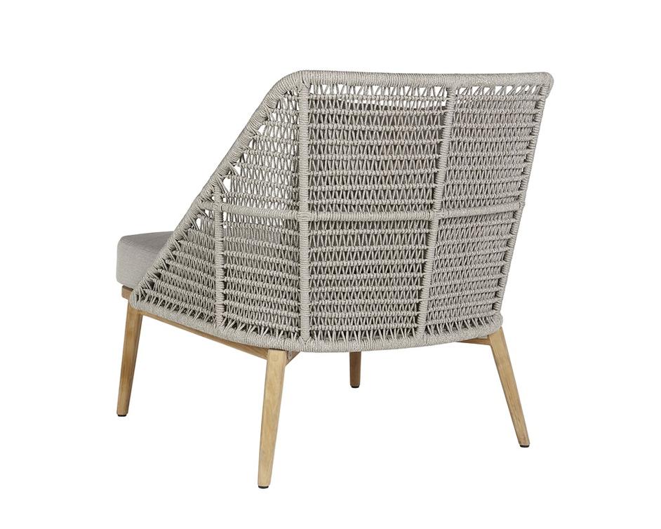ANDRIA LOUNGE CHAIR - PALAZZO TAUPE by Sunpan