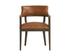 BRYLEA DINING ARMCHAIR - BROWN - SHALIMAR TOBACCO LEATHER by Sunpan