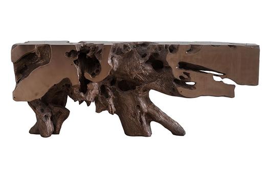 Freeform Console Table, Bronze by PHILLIPS COLLECTION