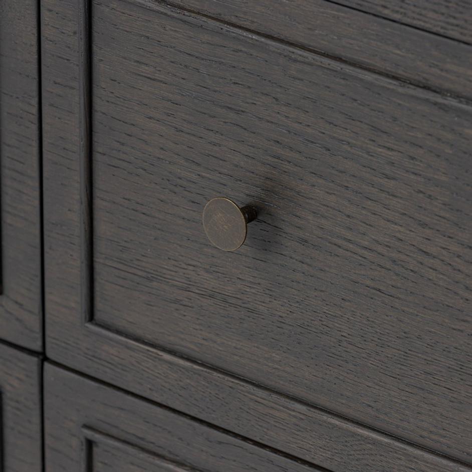 Maggie 6 Drawer Dresser - Smoked Black Oak Veneer by Four Hands