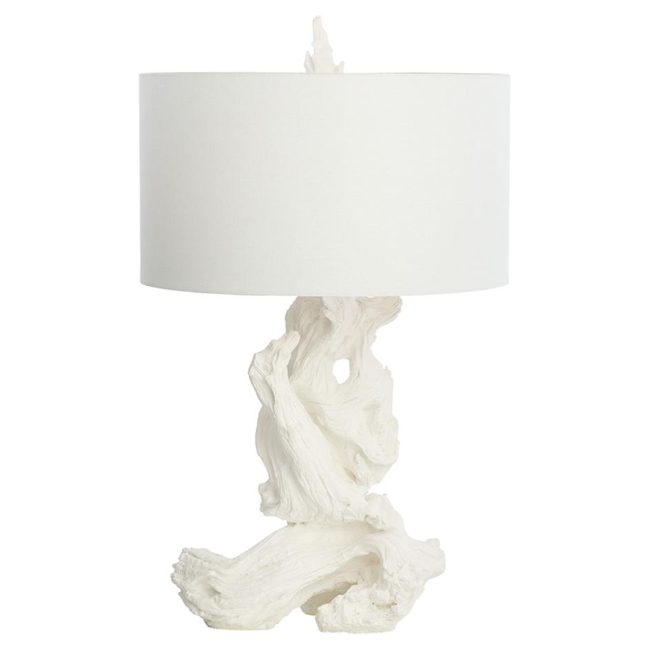 Driftwood Table Lamp | White by Cyan Design