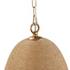Kimbelle Pendant Natural/Black by Classic Home