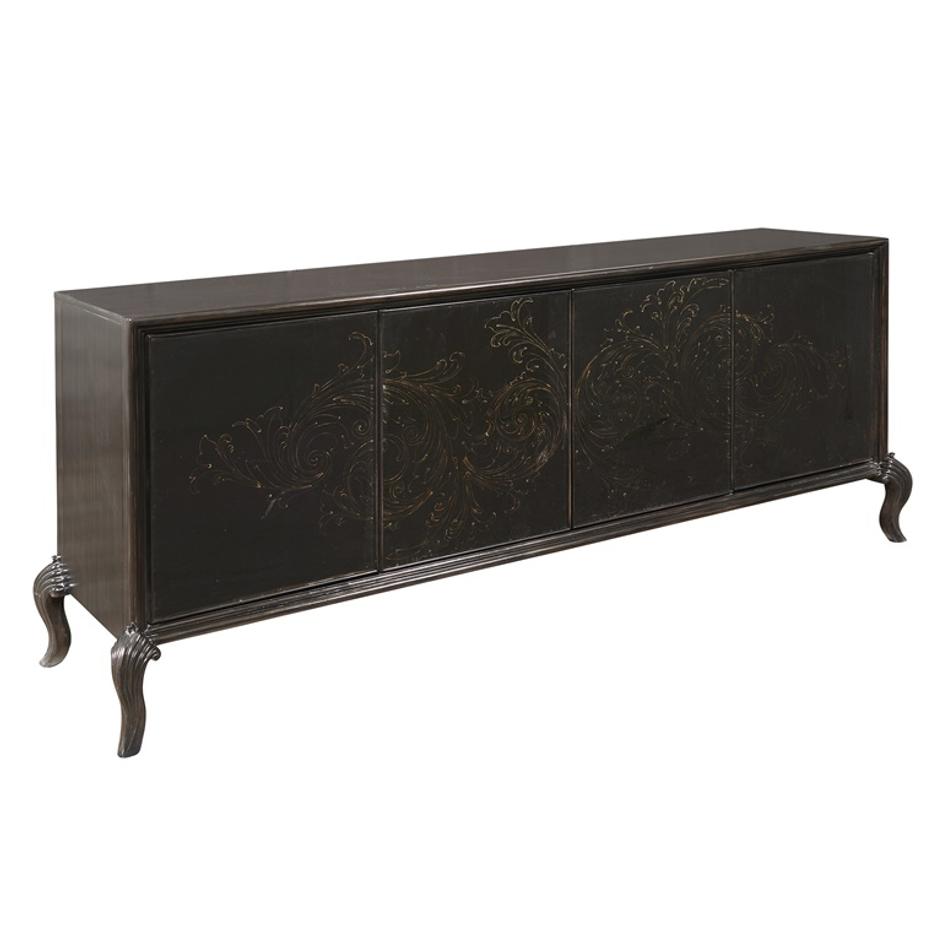 4 Door Media Credenza by Pulaski Furniture