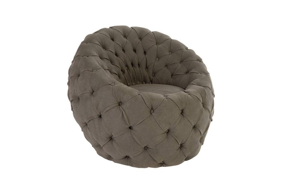 Egg Chair, Ramie Grey by PHILLIPS COLLECTION