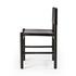 Kena Dining Chair In Charcoal Parawood by FOUR HANDS