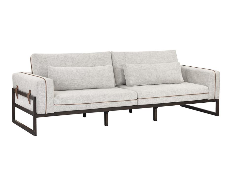 Belinda Sofa - Symphony Greige by Sunpan