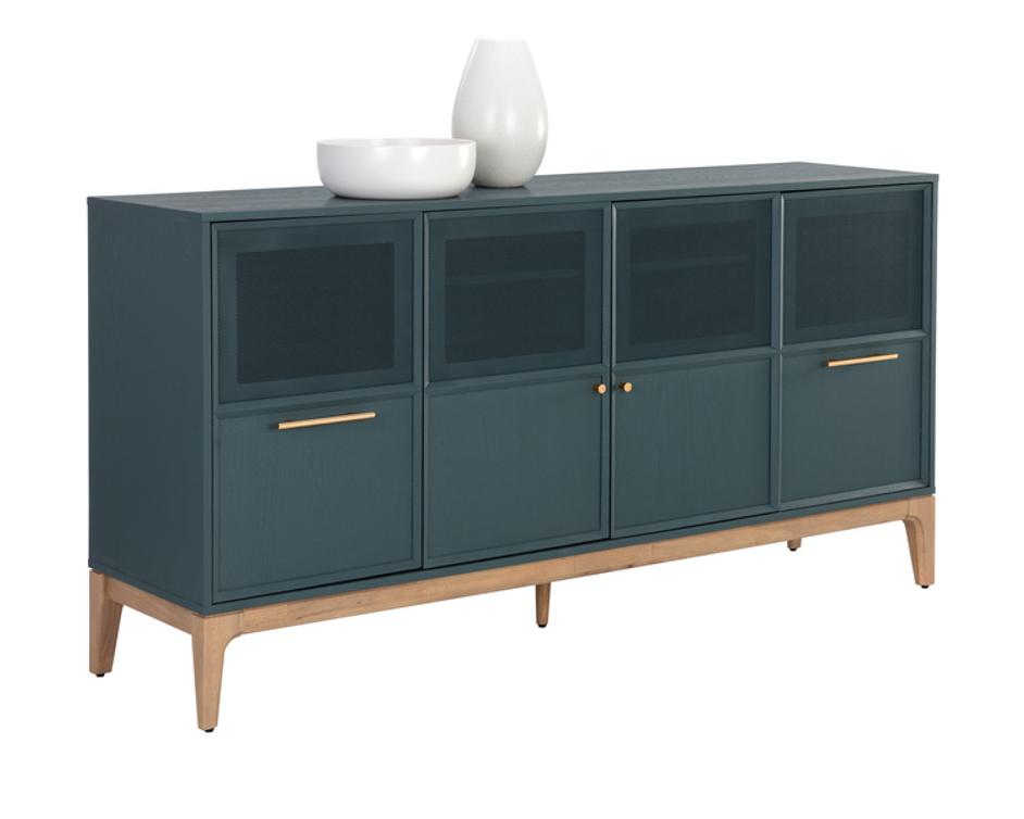 RIVERO SIDEBOARD - TEAL by Sunpan