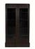Noho Hutch in Mahogany, Hand-Rubbed Black with Light Brown Accents by Noir Furniture