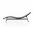 Portia Outdoor Chaise Lounge In Coal by FOUR HANDS