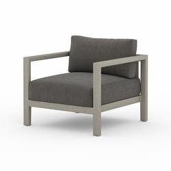 Sonoma Outdoor Chair In Grey/Charcoal by FOUR HANDS