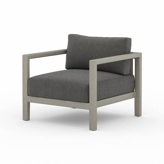 Sonoma Outdoor Chair In Grey/Charcoal by FOUR HANDS