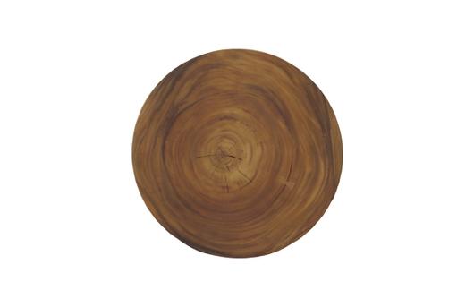 Chuleta Bar Table, Iron Base, Natural by Phillips Collection