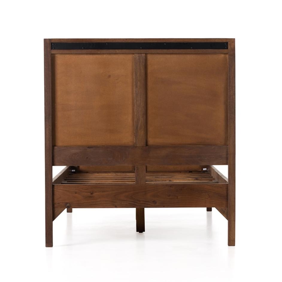 Sydney Bed In Brown Wash In Twin by FOUR HANDS