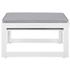 Tyche Outdoor Patio Ottoman In White Gray by Modway Furniture