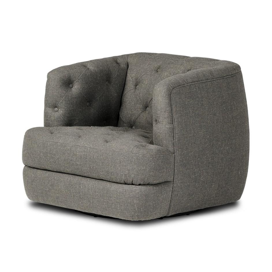 Paul Swivel Chair - Antigo Slate by Four Hands