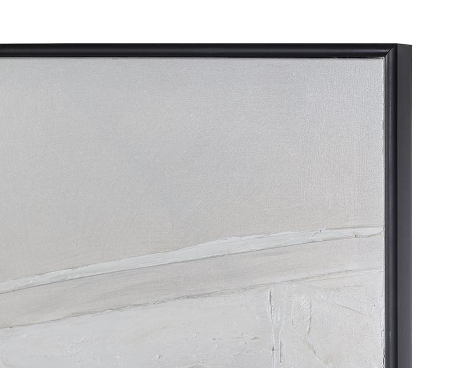 Breaking Barriers - 60" X 60" - Black Floater Frame by Sunpan