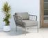 CATANIA ARMCHAIR - GREY - PALAZZO TAUPE by Sunpan