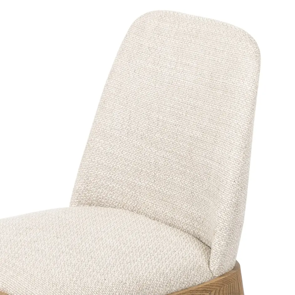 Bryce Armless Dining Chair In Gibson Wheat by FOUR HANDS