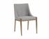 DIONNE DINING CHAIR - MONUMENT PEBBLE by Sunpan