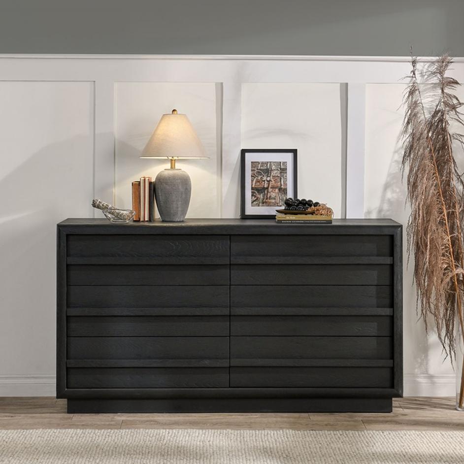 Sedona 6Dwr Dresser Black by Classic Home